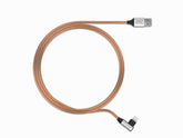 Cords of Steel Rose Gold Lightning Micro USB.